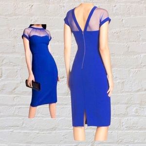 Stunning Maggy London Illusion Dress